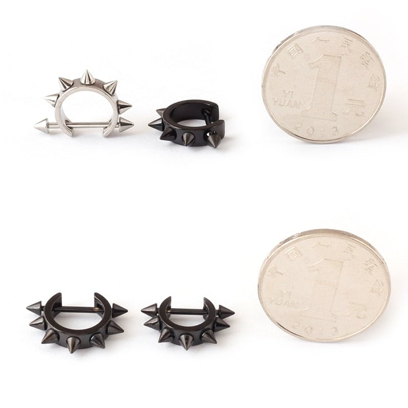 Spike Collar Earrings