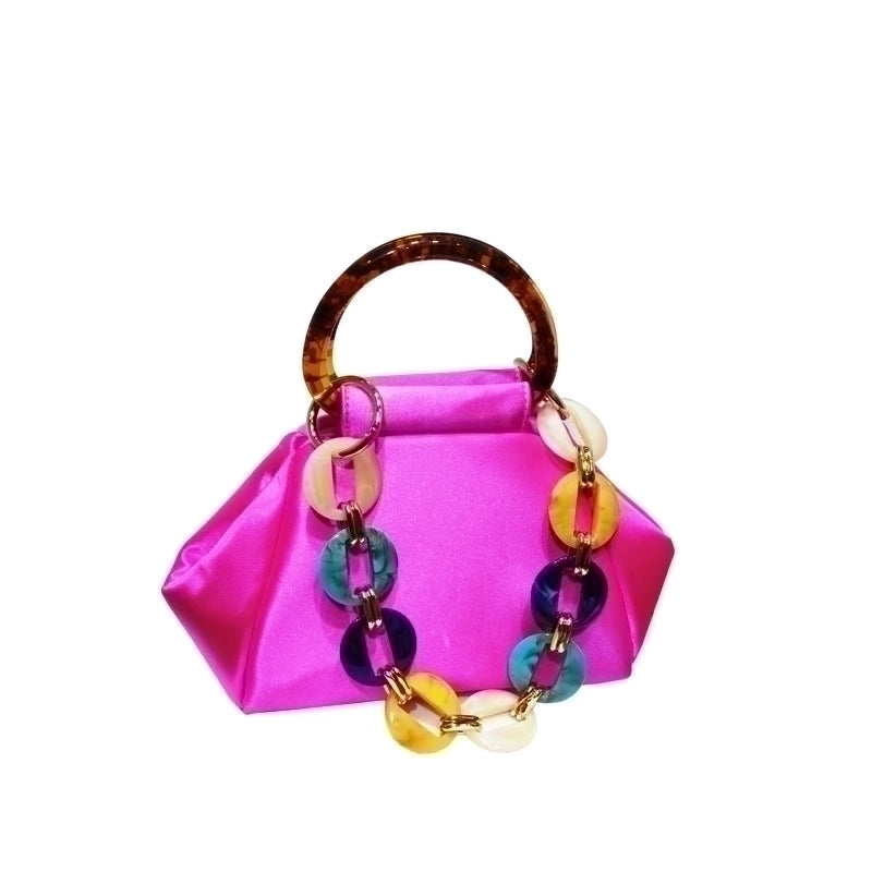 Women's Nylon Solid Color Vintage Style Classic Style Square Zipper Dome Bag