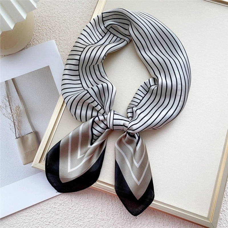 70 Small Square Scarf Silk Scarf Autumn And Winter Gauze Scarf