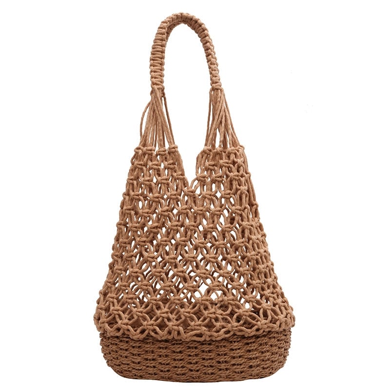 Women's All Seasons Straw Basic Shoulder Bag
