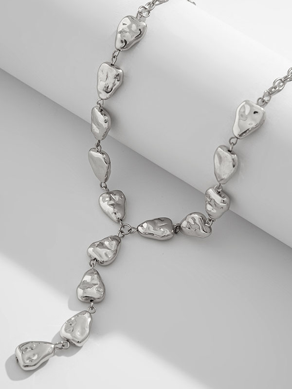 Normcore Chains Geometric Necklaces Accessories