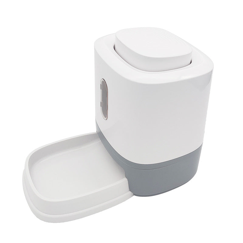 Press Style Dog Food Feeder