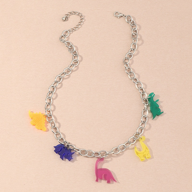Acrylic Dinosaur Chain