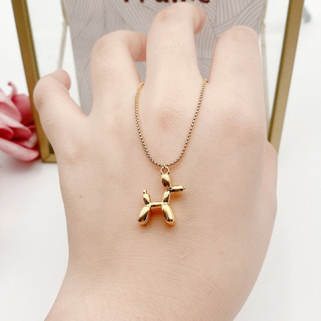 Balloon Dog Necklace