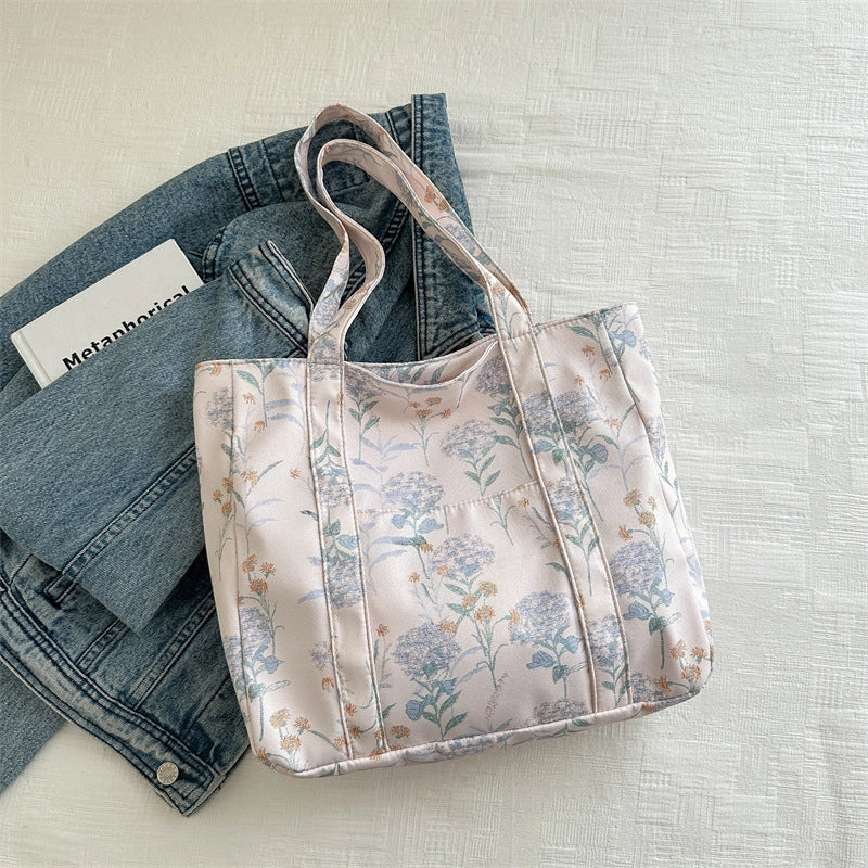 New Trendy Popular Shoulder Women's Bag Fashionable Beautiful Trendy Personality Casual Diagonal Large Capacity Tote Bag