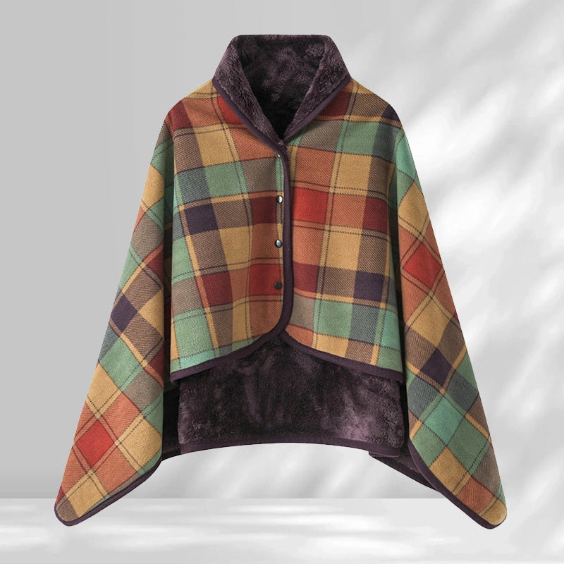 Casual Lattice Polyester Shawl Blanket Bedding