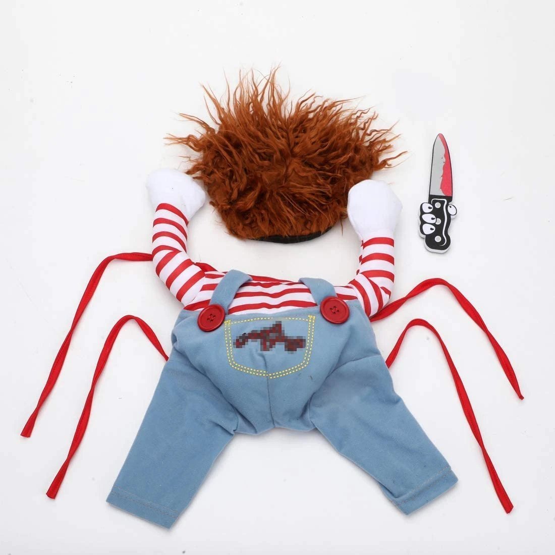 (🎃HALLOWEEN PRE SALE - 49% OFF) Deadly Doll Costume🐶Pets Also Need Halloween Dress Up!