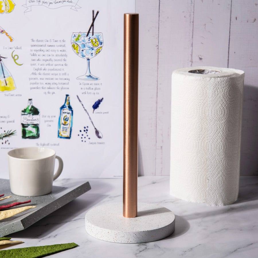 Fuse Paper Towel Holder - Speckled White