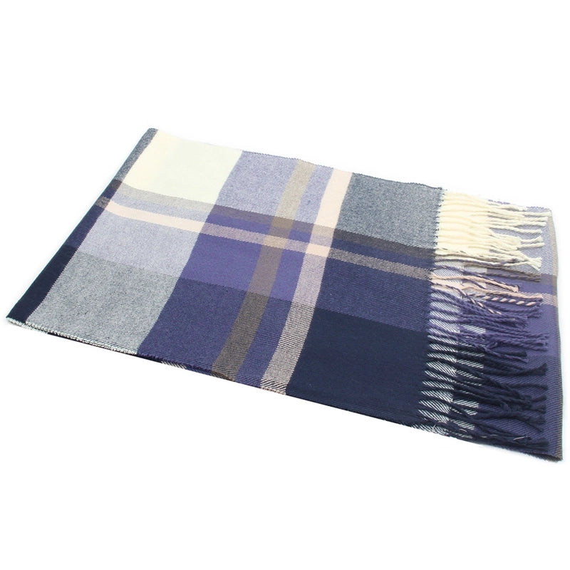 Autumn And Winter New Business Casual Men's Scarf Cashmere Striped Student Scarf Unisex Gift