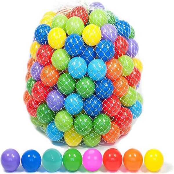 Multicolor 50 Pcs Soft Plastic Tent Balls Set For Kids