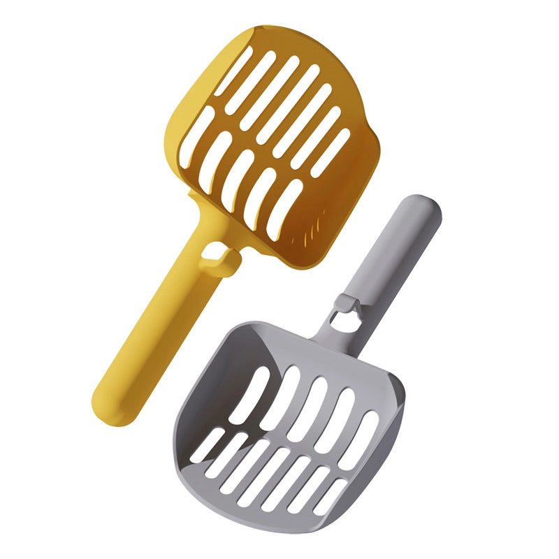 Large Cat Litter Shovel Toilet Cat Litter Basin Cleaning Cat Litter Shovel Long Handle Cat Shit Shovel Large Hole Tofu Cat Litter Shovel