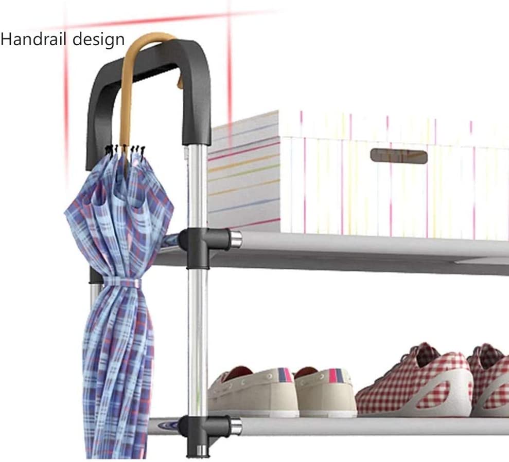 6 Layer Stainless Steel Layer Shoe Rack