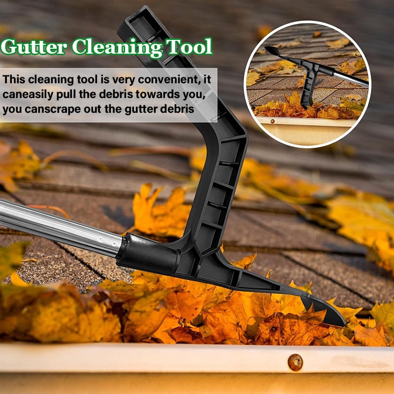 🔥SUMMER HOT SALE - Multi-functional Gutter Cleaning Tool