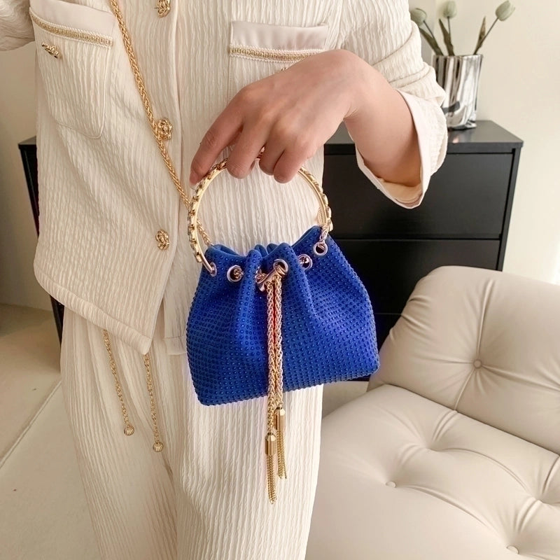 Women's All Seasons Rhinestone Classic Style Evening Bag