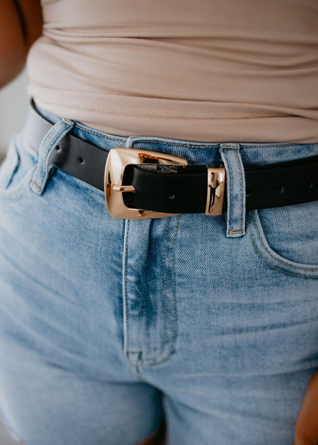 Modern Cowboy Buckle Belt