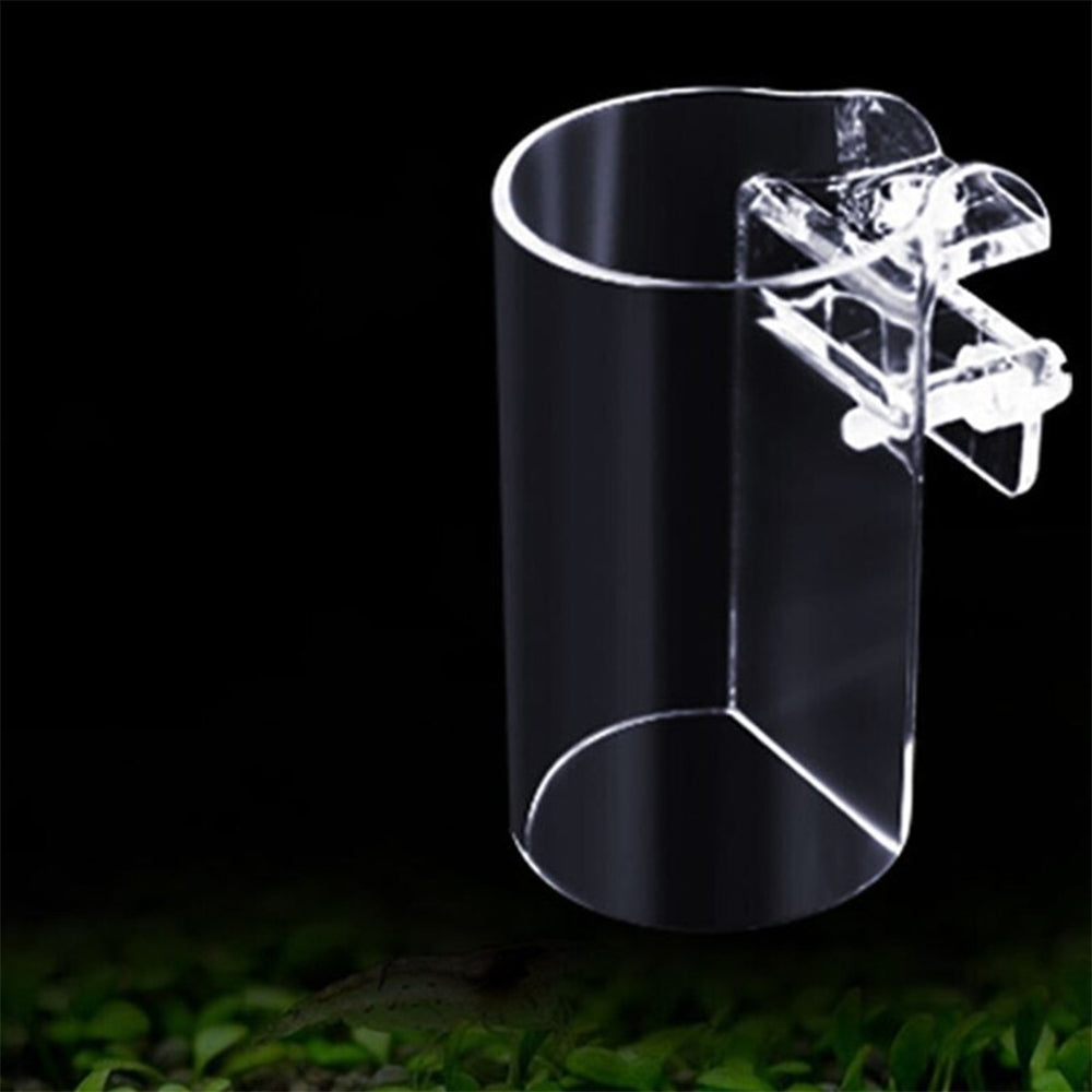 Transparent Acrylic Floating Food Feeder For Aquarium