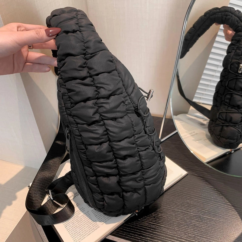 Women's Vintage Style Classic Style Solid Color Oxford Cloth Waist Bags