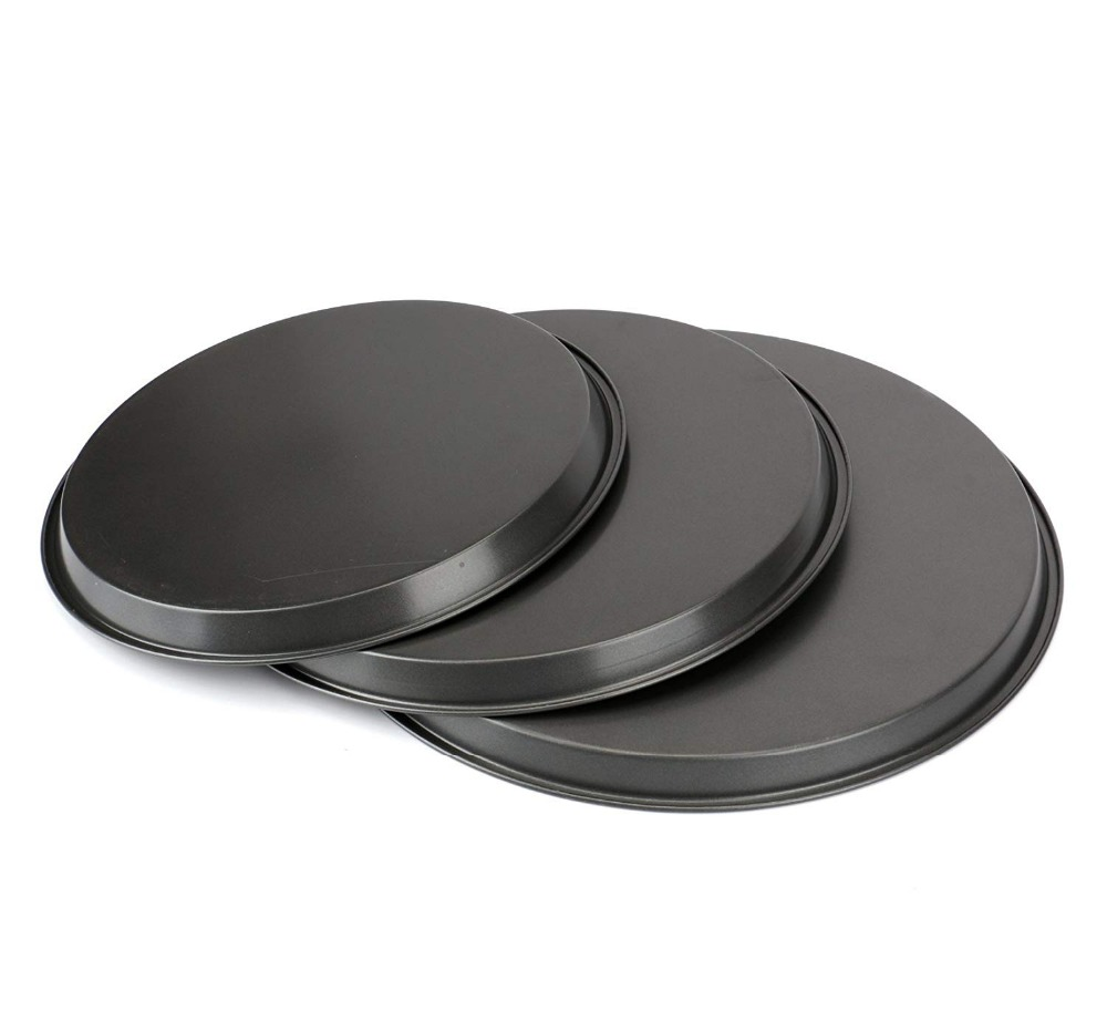 3 PIECES SET PIZZA BAKING PAN