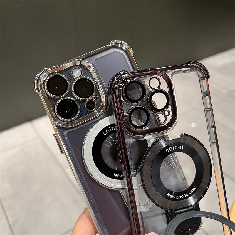 💥Last Day 50% OFF 💥Airbag Four Corners Anti-Drop Magnetic Bracket Case Cover for iPhone