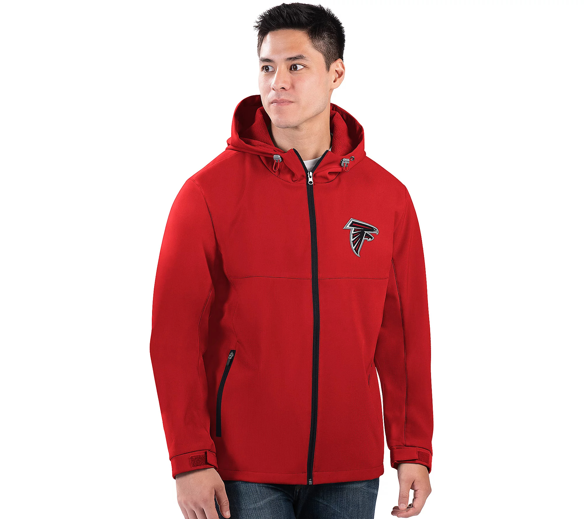 Last day of clearance!!💝Buy 2 Get 2 Free✨NFL Men's Microfleece Soft Shell Hooded Jacket