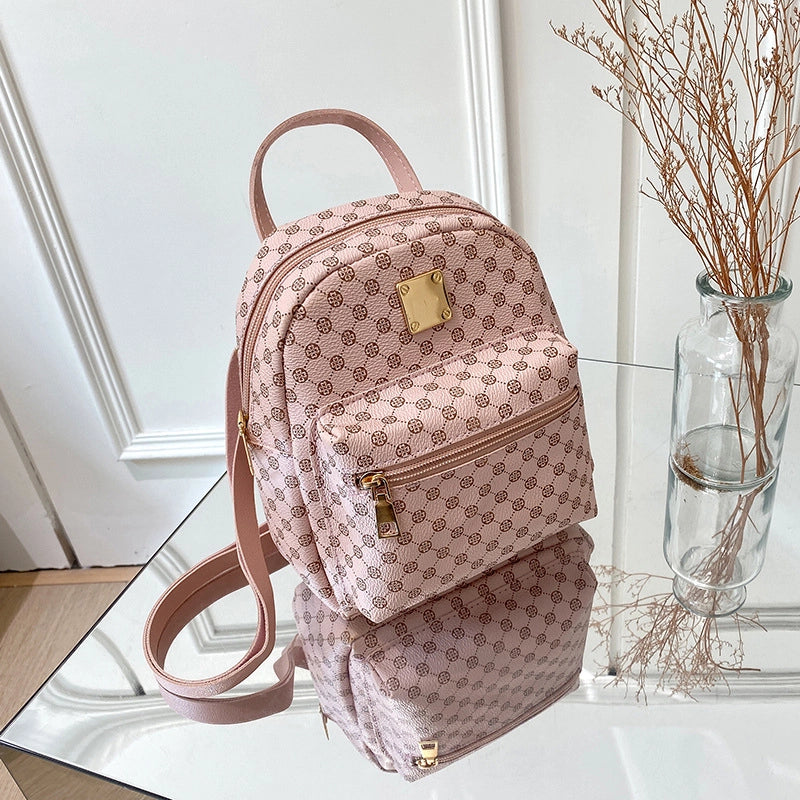Foreign Trade Backpack Women's Small Size New Bags Fashion Minority Design Bag Women's Single-shoulder Bag