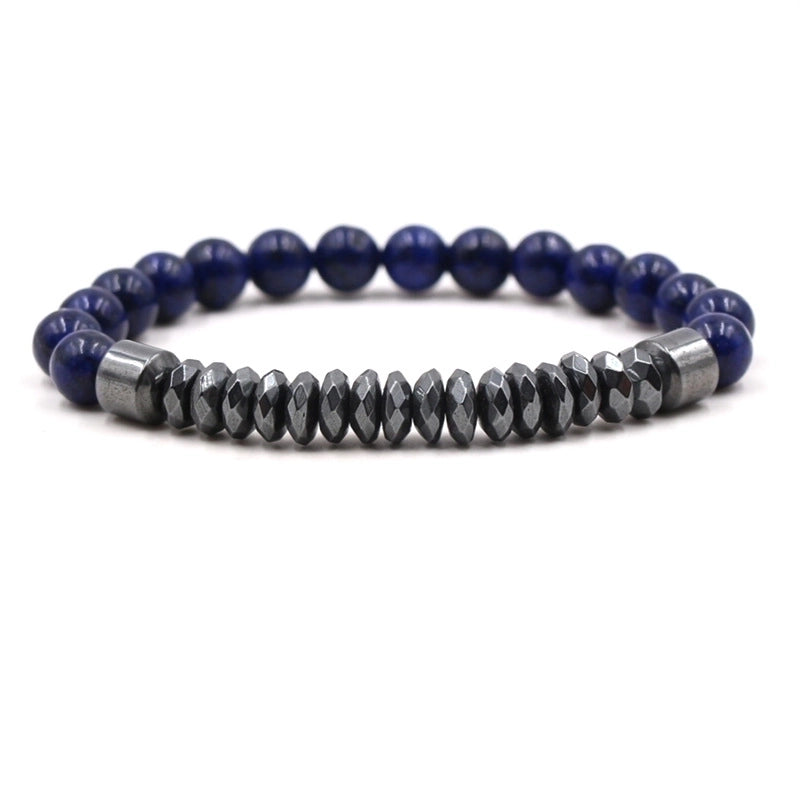 Minimalist Geometric Natural Stone Beaded Bracelets 1 Piece