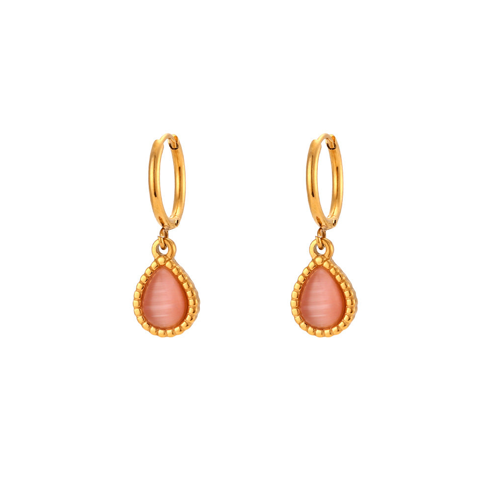 Fashion Geometric Stainless Steel 18K Gold Plated Necklaces