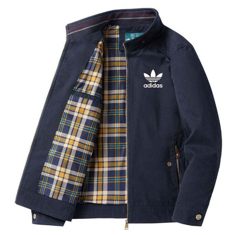 🔥Adidas Reversible Jacket Chaqueta informal holgada