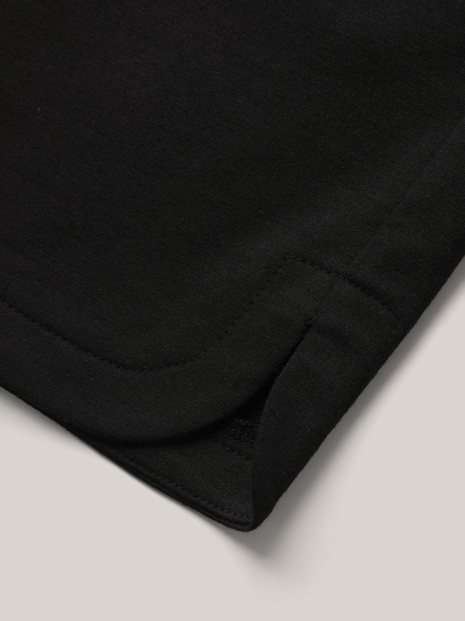 Drawstring Slit Supersoft Pull-On Shorts