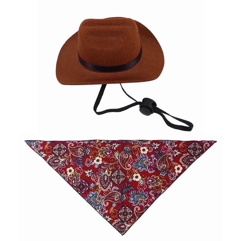 Casual Nonwoven Solid Color Pet Hat 1 Piece