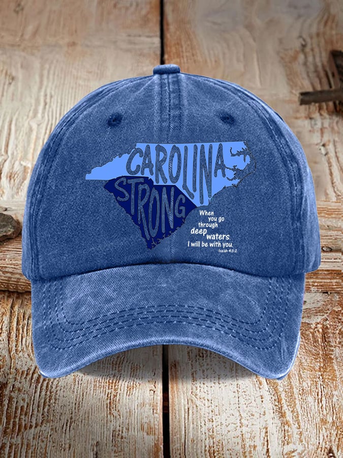 Men's and Women's Hurricane Helen Disaster Relief Washed and Distressed Hats