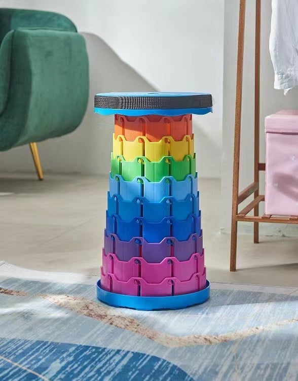 🌈Upgraded Retractable Folding Stool🔥