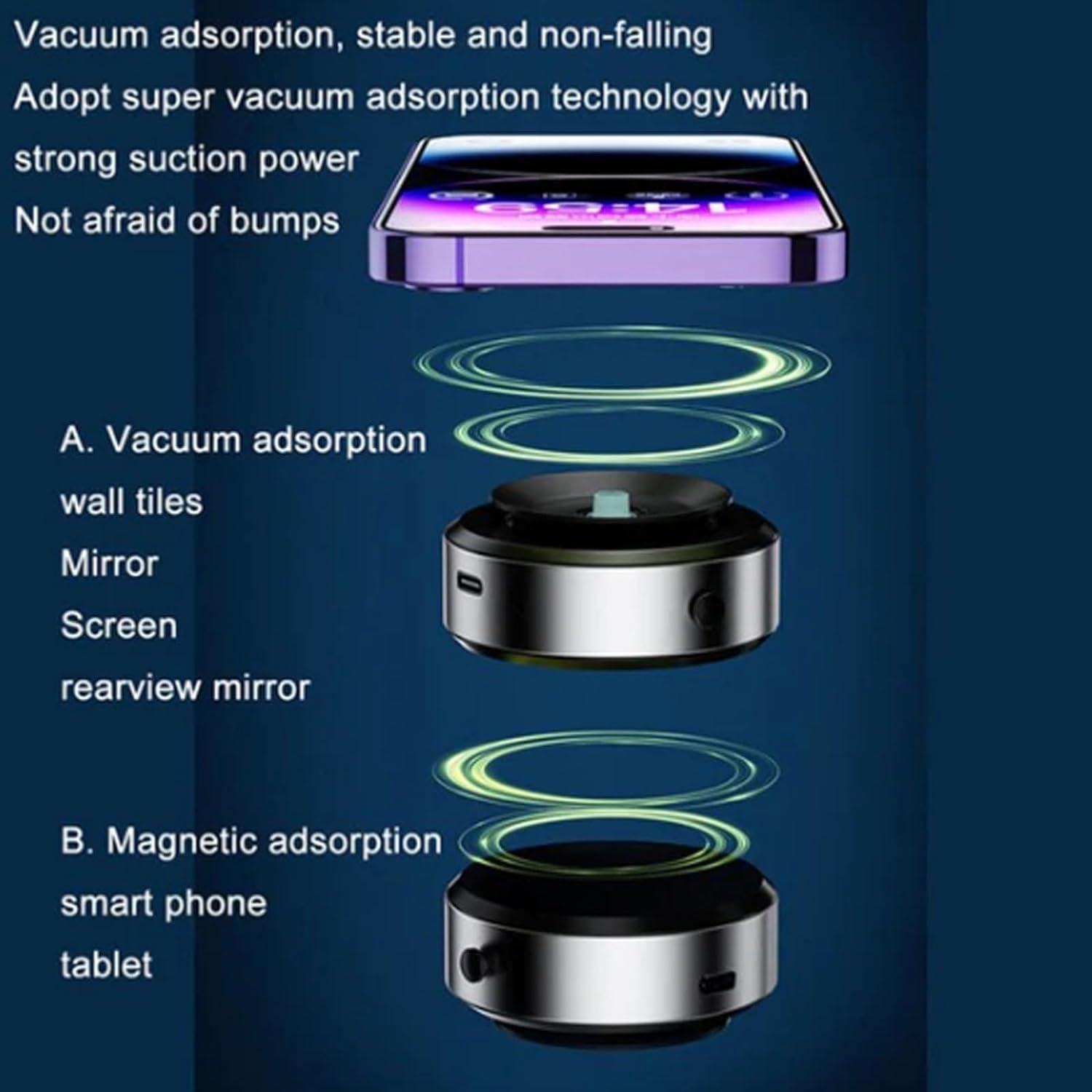 🔥Last Day Promotion 48% OFF🔥Magnetic Car Suction Cup Holder