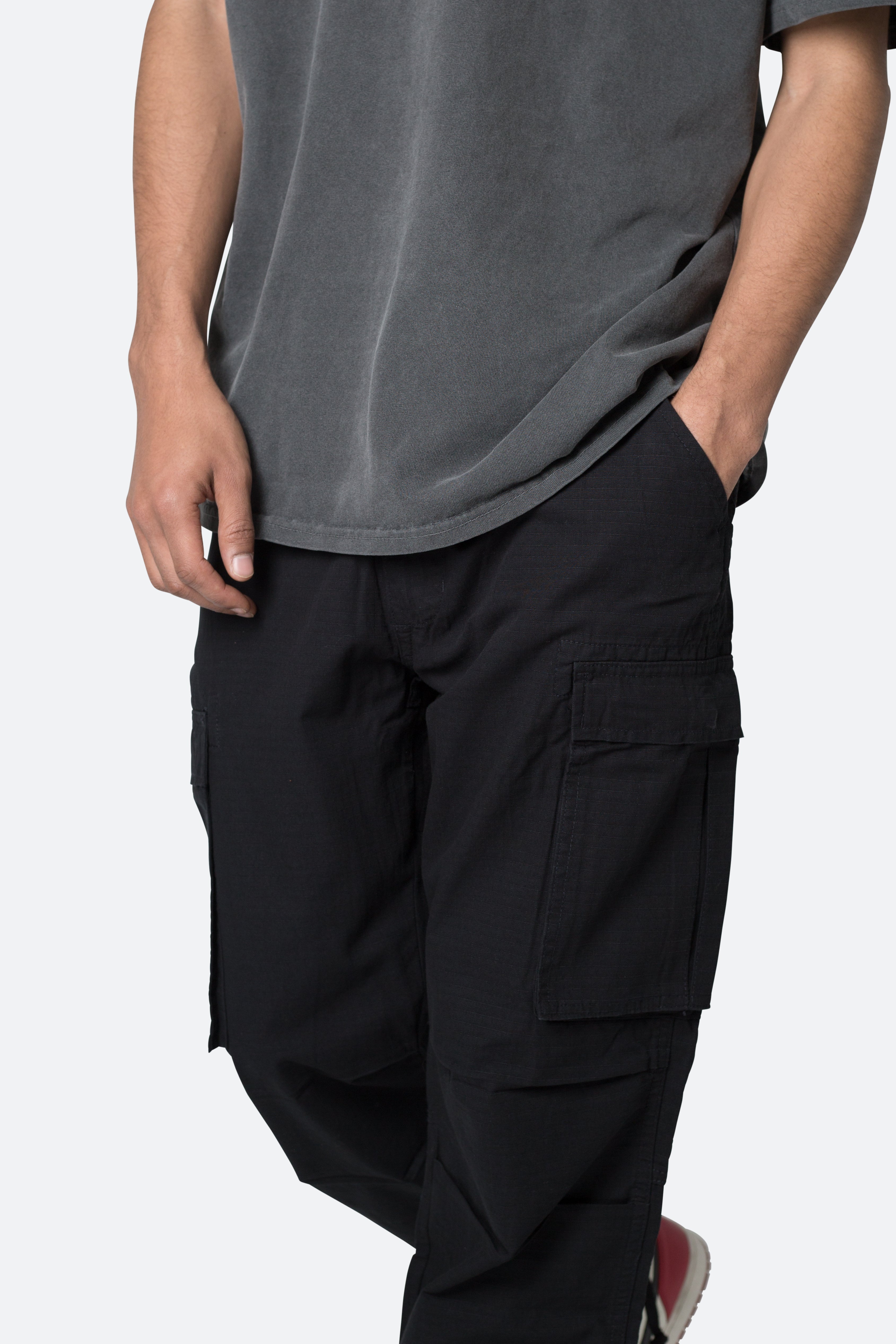 Vintage Cargo Pants - Black