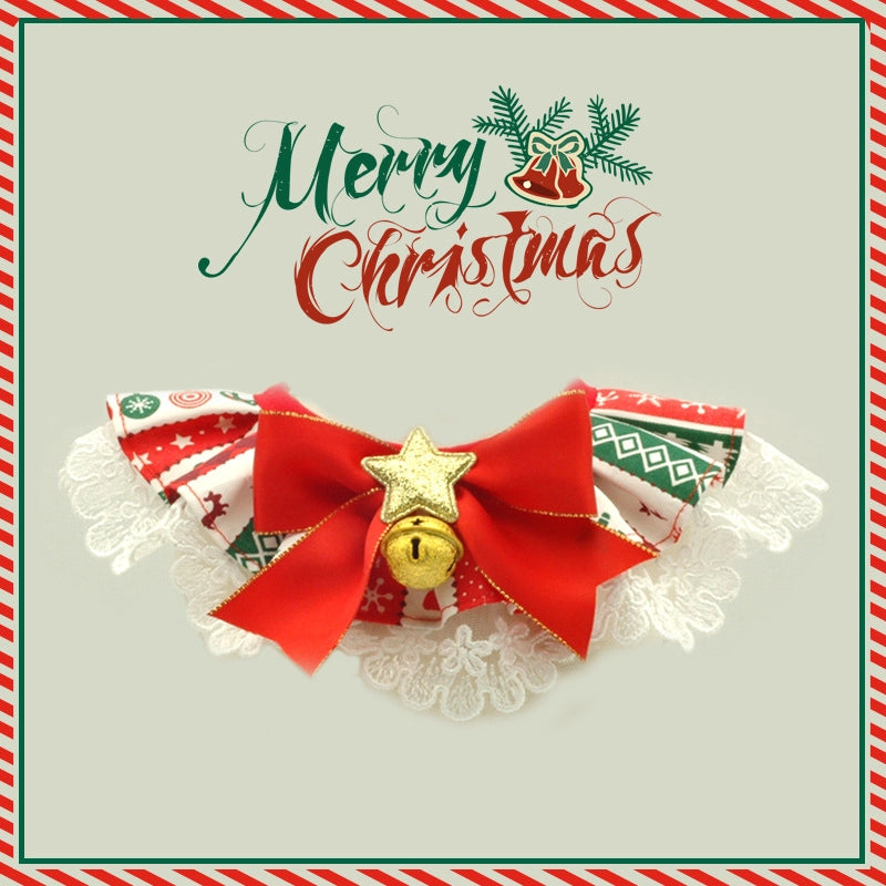 Cute Christmas Bow Knot Bell