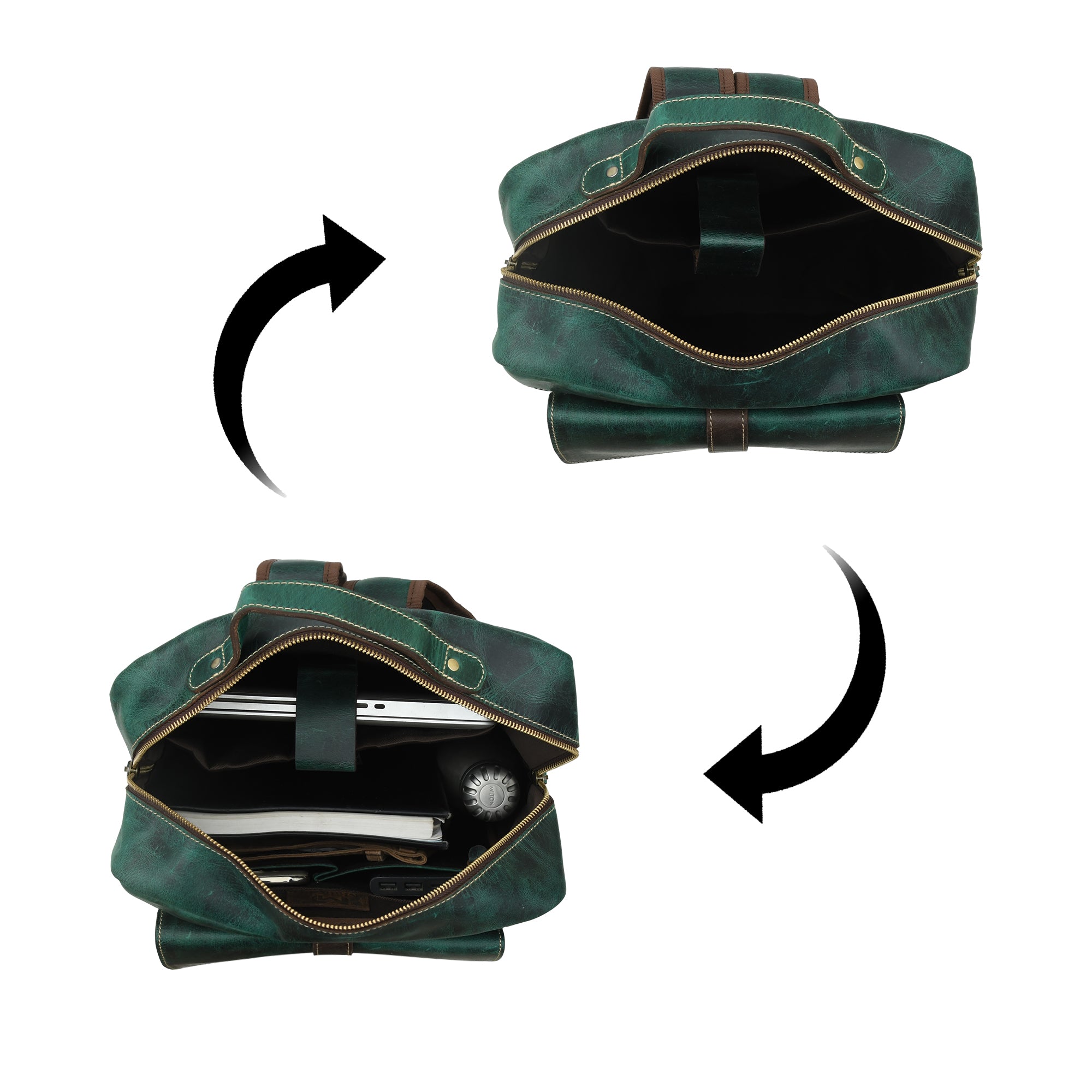 Premium Leather Backpack