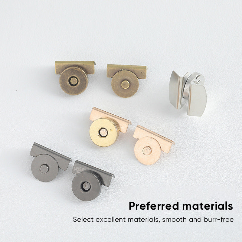 Metal seamless magnetic buckle