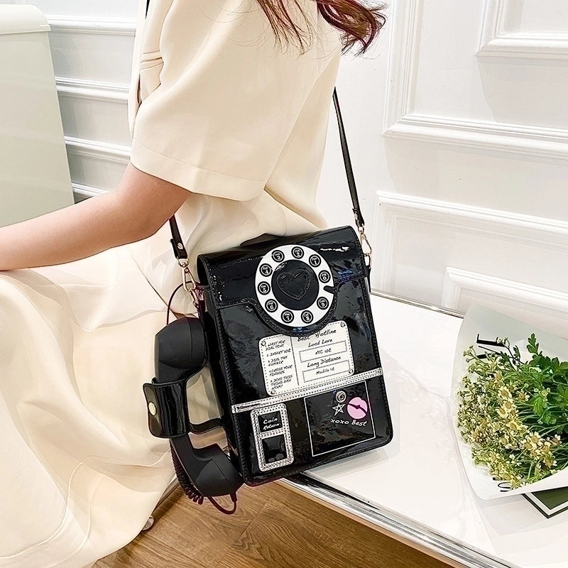 Artificial Leather Fashion Square Bag
