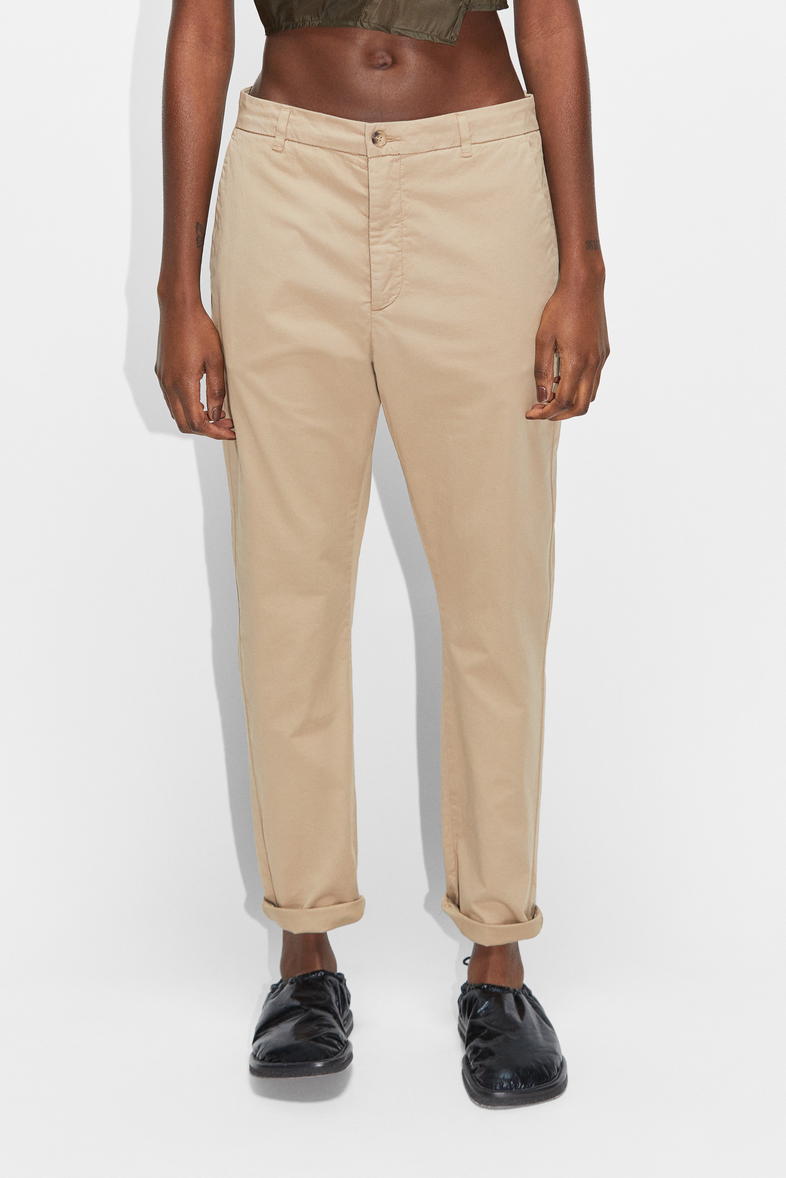 Tapered-leg Stretch Chinos