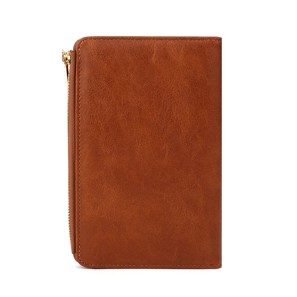 RFID Blocking Leather Card Wallet