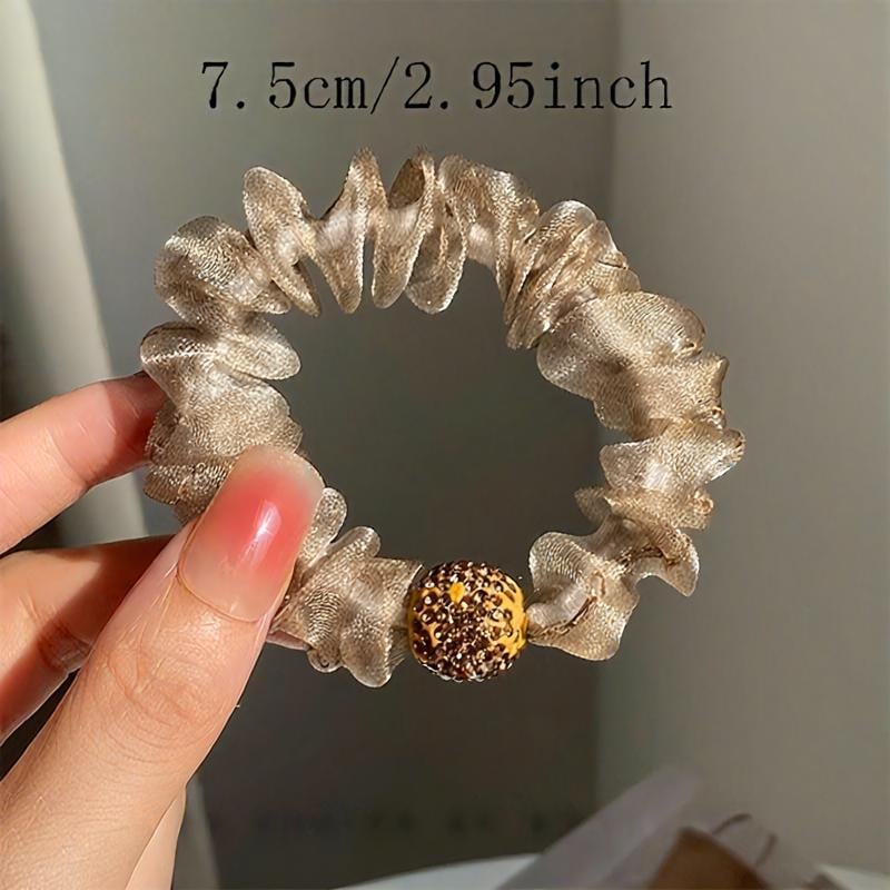 Elegant Rhinestone Mesh Hair Ties BUY 2 GET 1 FREE