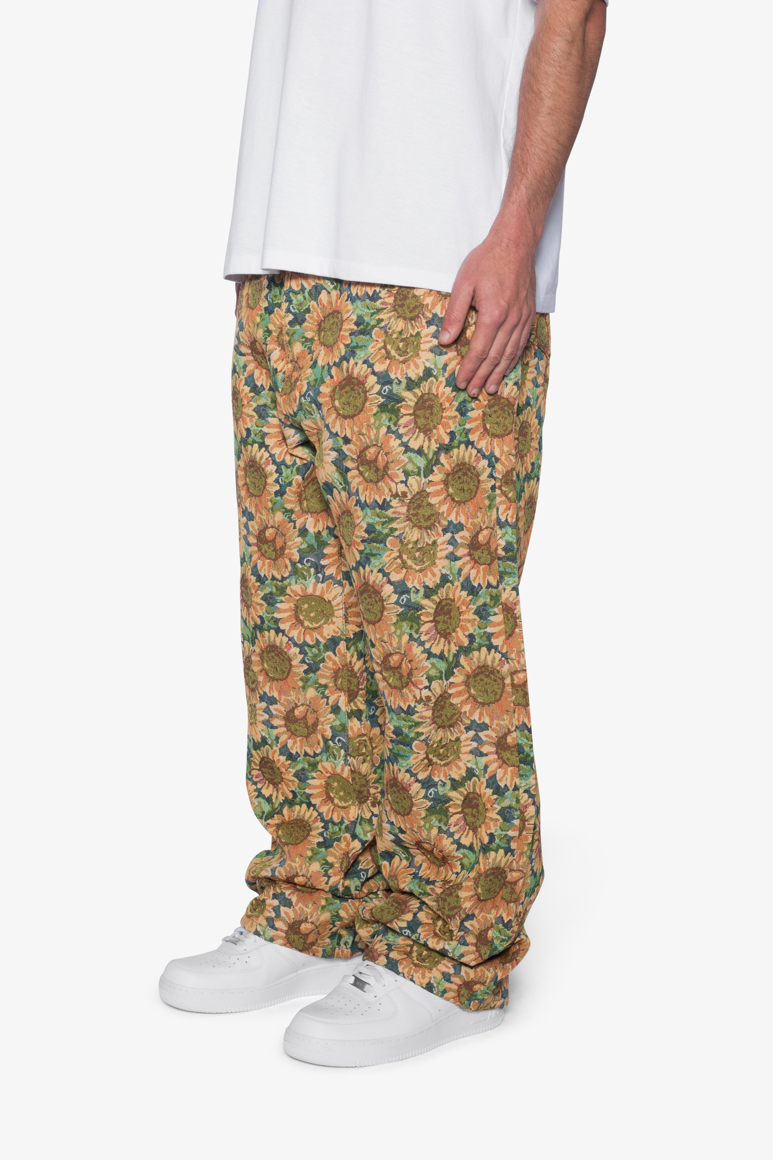 Ultra Baggy Sunflower Pants - Multi