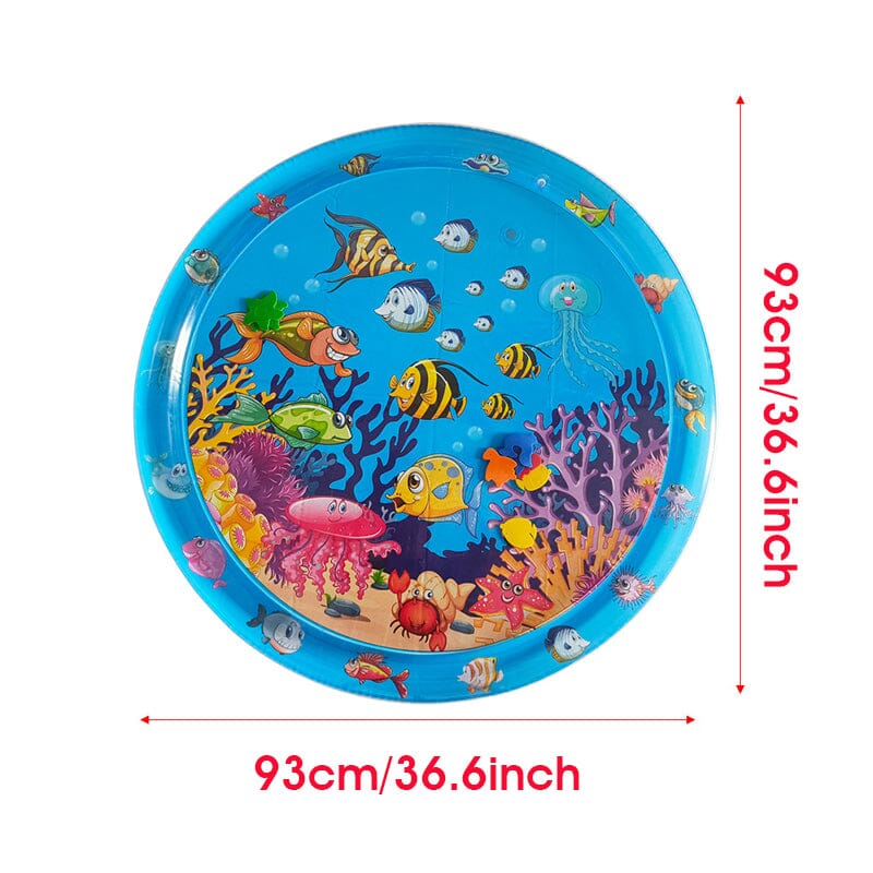 Inflatable Water Mat For Babies. 66*50cm