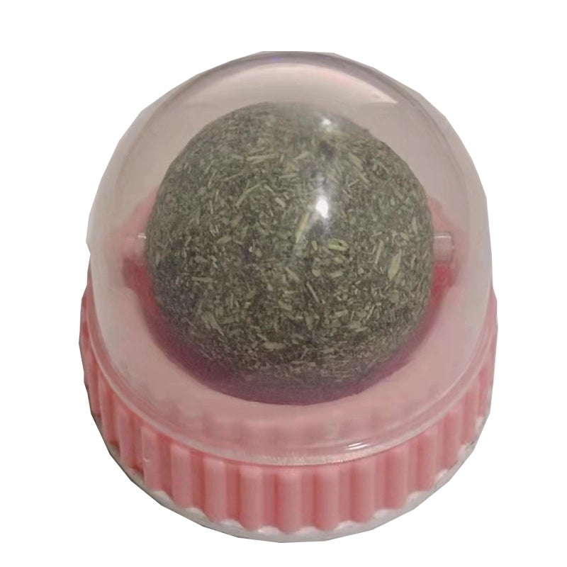 Casual Minimalist Abs Ps Solid Color Pet Food Mint Ball
