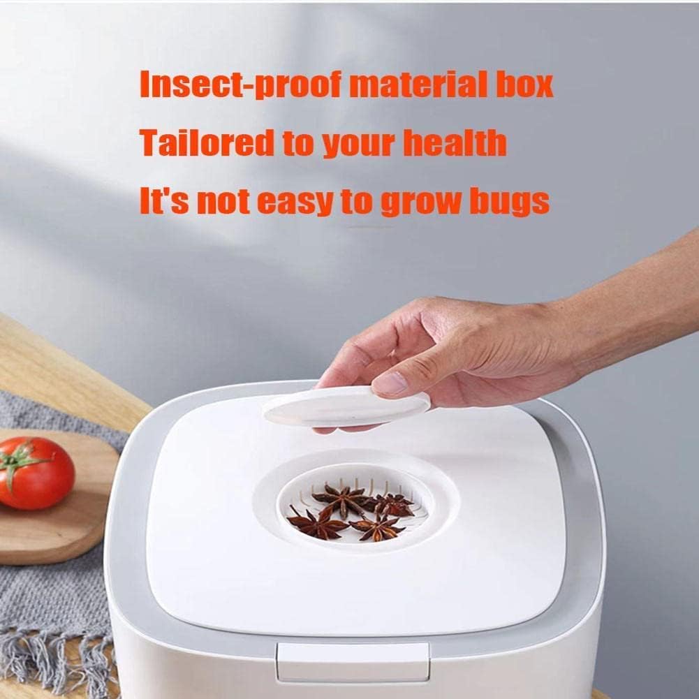 10Kg Moisture-Proof Rice Grain Storage Box. Nano Bucket For Kitchen Container