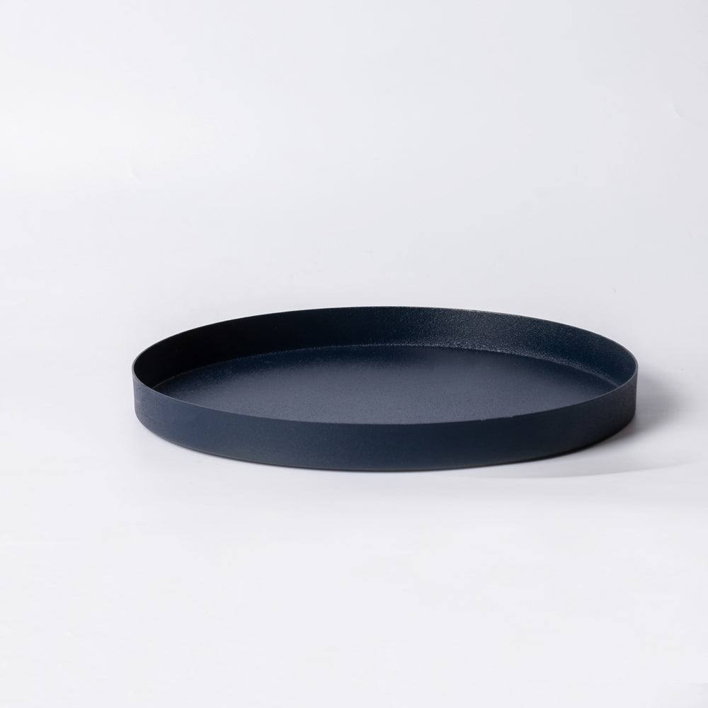 Rotem Textured Tray - Ink Blue