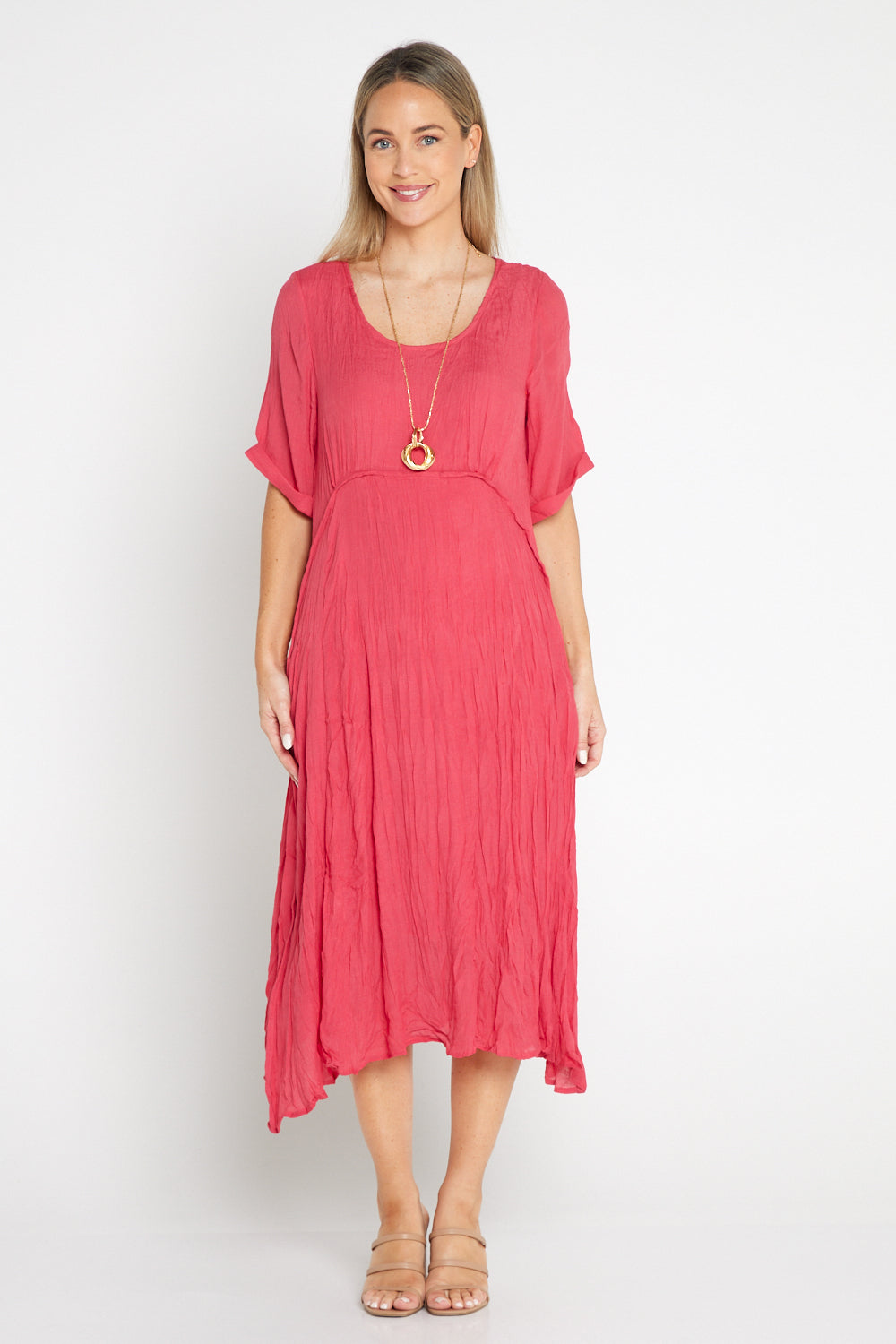 Waterhouse Dress - Coral