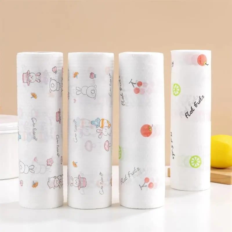 50 PIECES REUSABLE TISSUE ROLL SHEETS