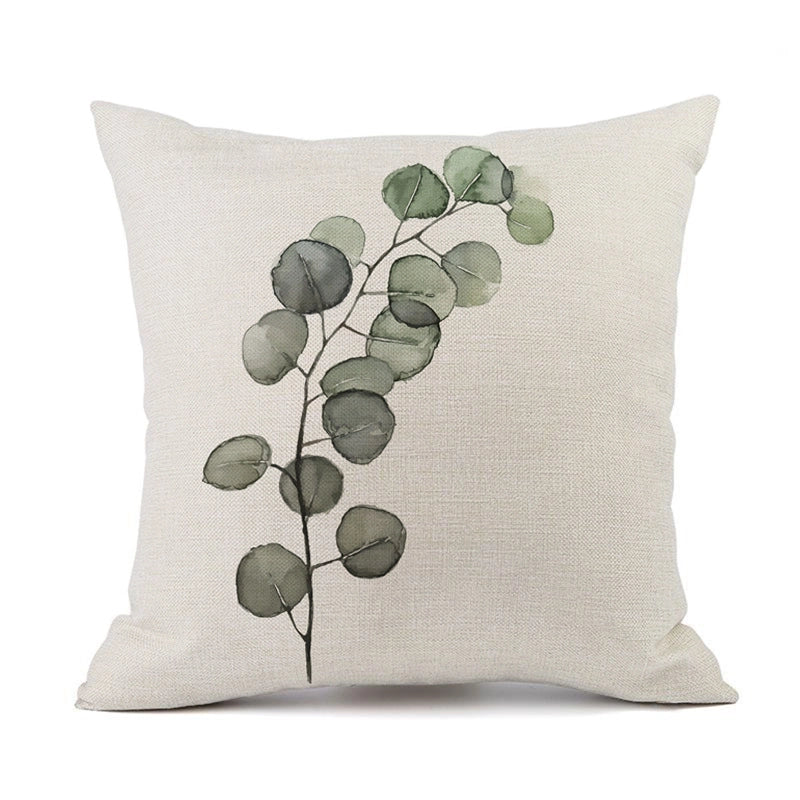 Fashion Plant Blended Pillow Cases
