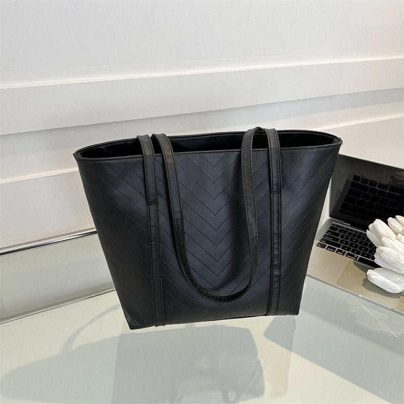 Women's All Seasons Pu Leather Basic Shoulder Bag